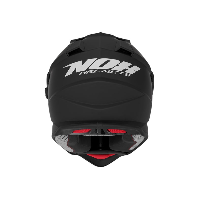 Casco da enduro NOX N312 nero opaco