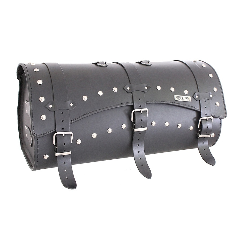 Valigia da moto in pelle RSA-10B - lunghezza 60