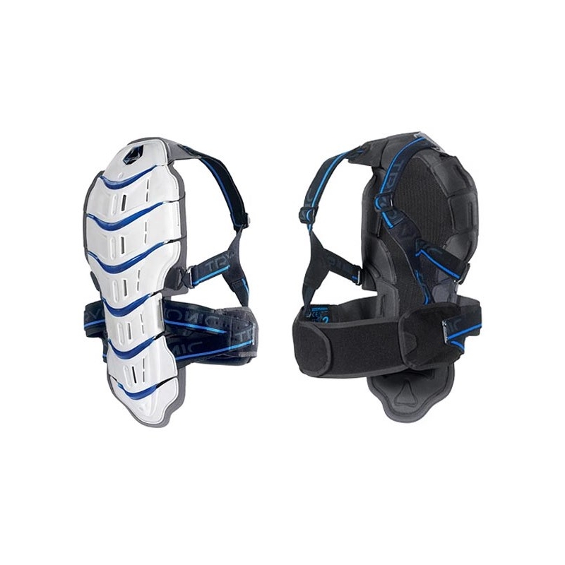 Protezione della colonna vertebrale, protezione della schiena Tryonic 3.7 bianco/blu