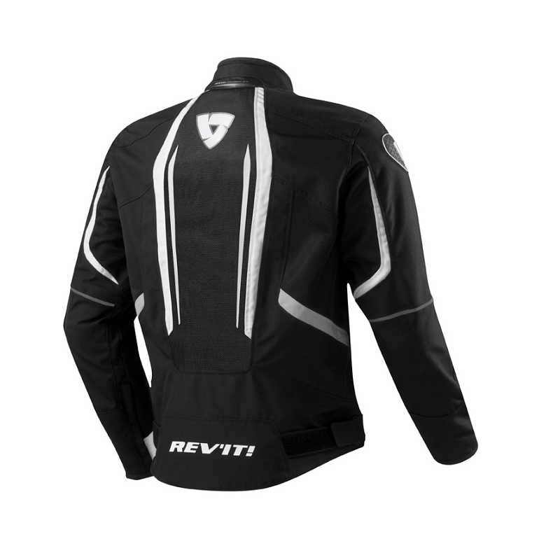 Bunda na moto Revit Airforce černo-bílá výprodej
