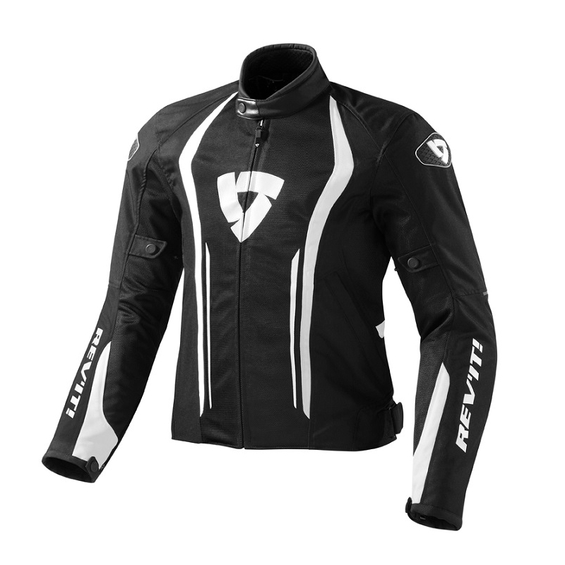 Bunda na moto Revit Airforce černo-bílá výprodej